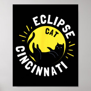 Lustige Sonnenfinsternis 4 8 24 Poster