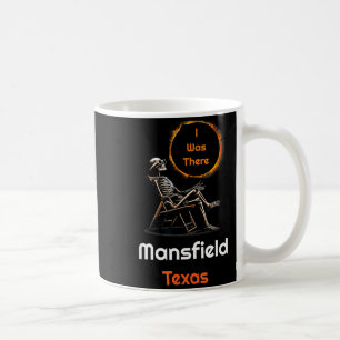 Lustige Sonnenfinsternis Mansfield Texas Da Kaffeetasse