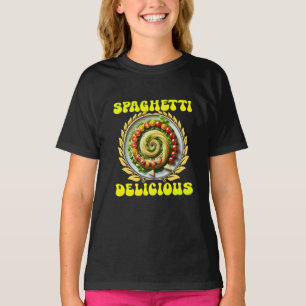 lustige Spaghetti leckere Zitat Gestaltung T-Shirt