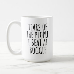 Lustige Spiele Tränen der Leute, die ich bei Boggl Kaffeetasse