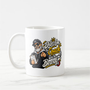 Lustige Sport-Ansprüche auf den Coach mit dem Bart Kaffeetasse
