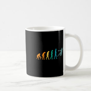 Lustige Sport Evolution Handball Kaffeetasse