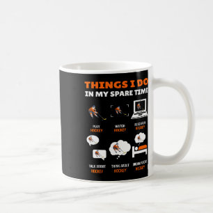 Lustige Sport-T-Shirts für Hockey-Fanatiker und -F Kaffeetasse