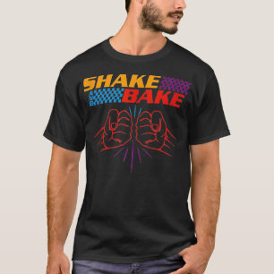 Lustige Sprüche für Freunde schütteln und backen T-Shirt