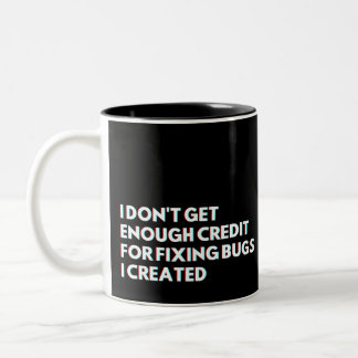 Lustige Sprüche für Programmierer und Entwickler Zweifarbige Tasse
