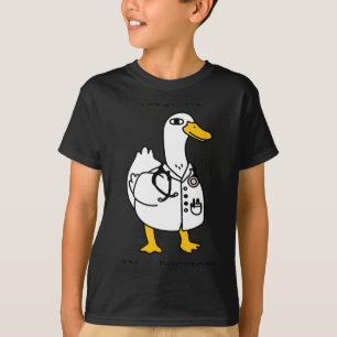 Lustige Sprüche: Ich vertraue Ducktor Doktor T-Shirt