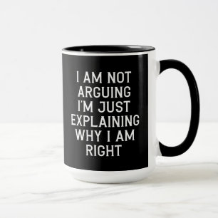 Lustige Sprüche Spaß Co-Worker Geschenk Ich streit Tasse