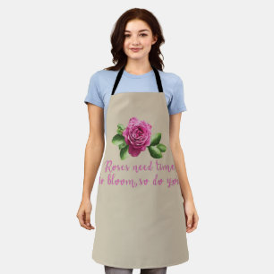 Lustige Sprüche über Rosen und Liebe Schürze