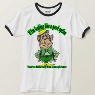 Lustige St. Patrick's Day Leprechaun Optionen T-Shirt