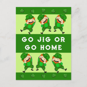 Lustige St. Patrick's Day Postkarten
