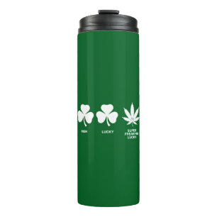 Lustige St. Patricks-Party für Männer Thermosbecher