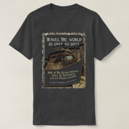 Lustige Steampunk Flugmaschine T-Shirt