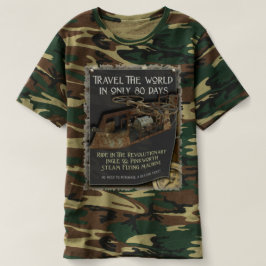 Lustige Steampunk Flugmaschine T-Shirt