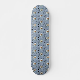 Lustige stilvolle Enkel Geburtstagsfoto-Beschriftu Skateboard