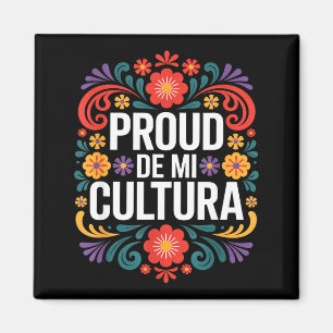 Lustige stolze de mi cultura mexikanisches Erbe sa Magnet