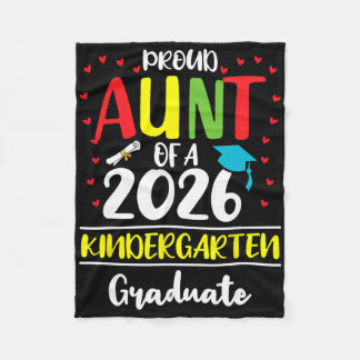Lustige stolze Tante eines Cl von 2026 Kindergarte Fleecedecke