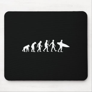 Lustige Surfdamen-Designs für Männer Frauen Surfbo Mousepad