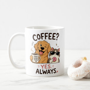 Lustige süße Haustiere Kaffee Liebhaber Tasse – Lu