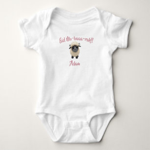 Lustige süße Schaf Eid Adha lustige Babykleidung  Baby Strampler