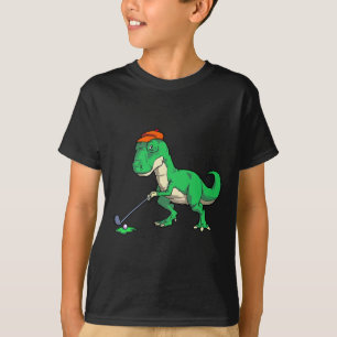 Lustige T Rex Dinosaurier Golf Geschenke Shirts Fü