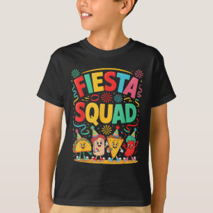 Lustige Taco-Fiesta-Truppe Cinco de Mayo  T-Shirt