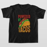 Lustige Taco-Power-Wort-Kunst