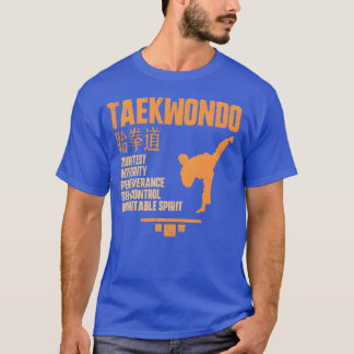 lustige Taekwondo-Zitat Retro T-Shirt