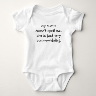 Lustige Tante Neugeborenes Baby Spruch Strampler