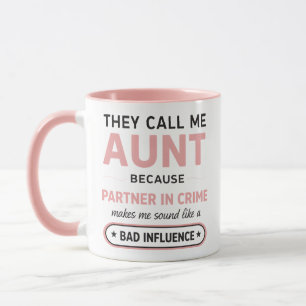 Lustige Tante Weil Schlechter Einfluss Klingt Schl Tasse
