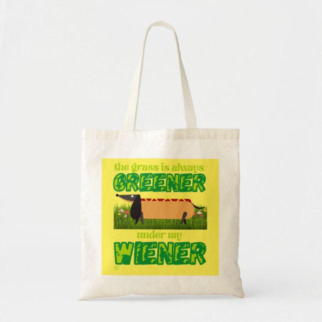 lustige Tasche "MY DACKEL" (Vorne)