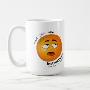 lustige Tasse für fruchtige vergessene Trinker