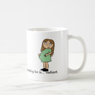 Lustige Tasse für schwangere Frauen