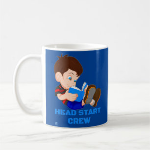 lustige Tasse "HEAD START CREW"
