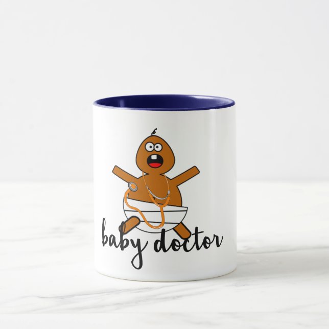 lustige Tasse medizinischen Wortspiels (Zentrum)