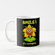 lustige Tasse "SMILE"