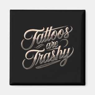 Lustige tätowierte Mutter Retro-Tattoos sind gesch Magnet