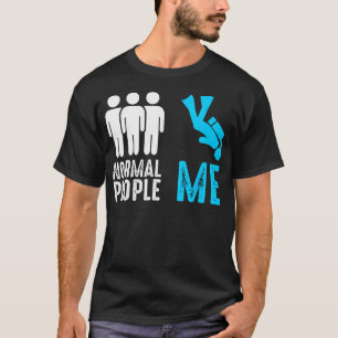 Lustige Tauchkunst für Männer Frauen Taucher T-Shirt