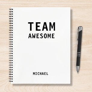 Lustige Team-Meeting-Notizen-Kollegen-Büro-Geschen Notizbuch
