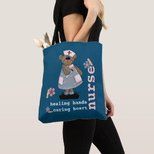Lustige Teddy-Bärn-Krankenschwesterentwurf Tasche