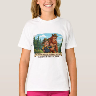Lustige Teddy Roosevelt und Bigfoot Karikatur - Na T-Shirt