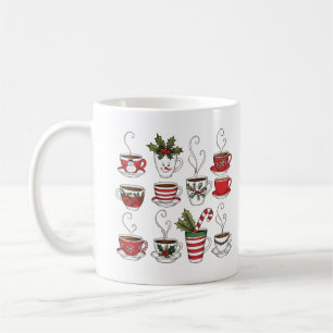 Lustige Teetassen Weihnachtszeit