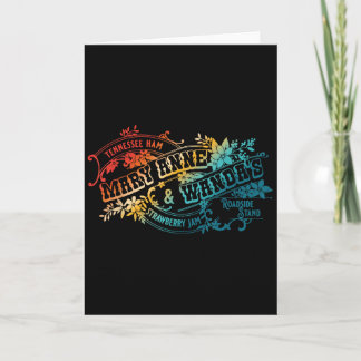 Lustige Tennessee-Schinken Mary Anne &amp; Wandas  Karte