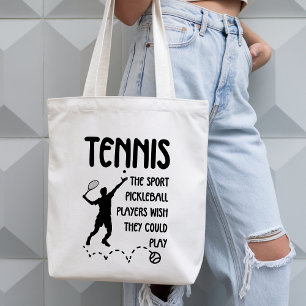 Lustige Tennis - Sarkastisches Pickleball Rivalitä Tragetasche