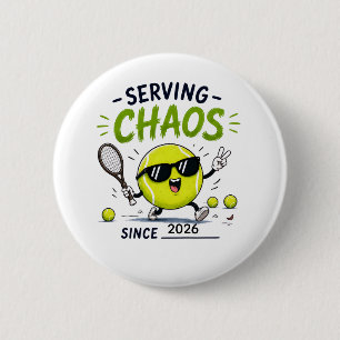 Lustige Tennis-Zitate für Tennis-Süchtige Button