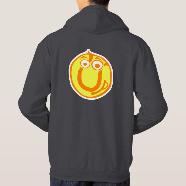 lustige Tennisball-Hoody Hoodie (Rückseite)
