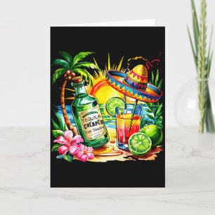 Lustige Tequila-Trink Cinco De Mayo Mexikanische P Karte