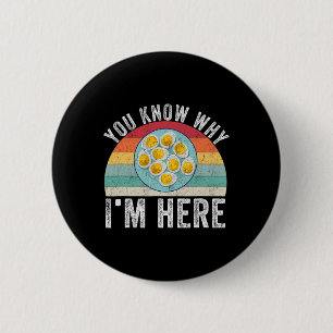 Lustige Thanksgiving Deviled Eggs, du weißt warum Button
