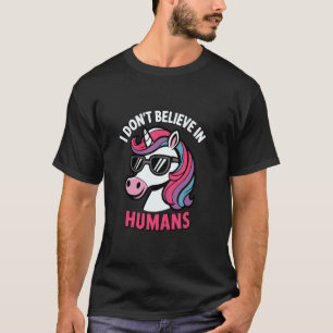 lustige Tiere erstaunliche Einhorn Freunde T-Shirt