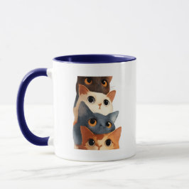 Lustige Tierillustration Geschenk Tasse