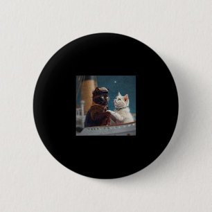 Lustige Titanic-Film-Katzen-Meme-Rms-Kreuzfahrtsch Button